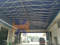 電動(dòng)伸縮篷房